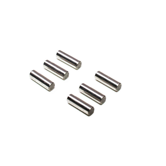 M2.5 x 8mm Pins Pack of 6 (AXI236173)