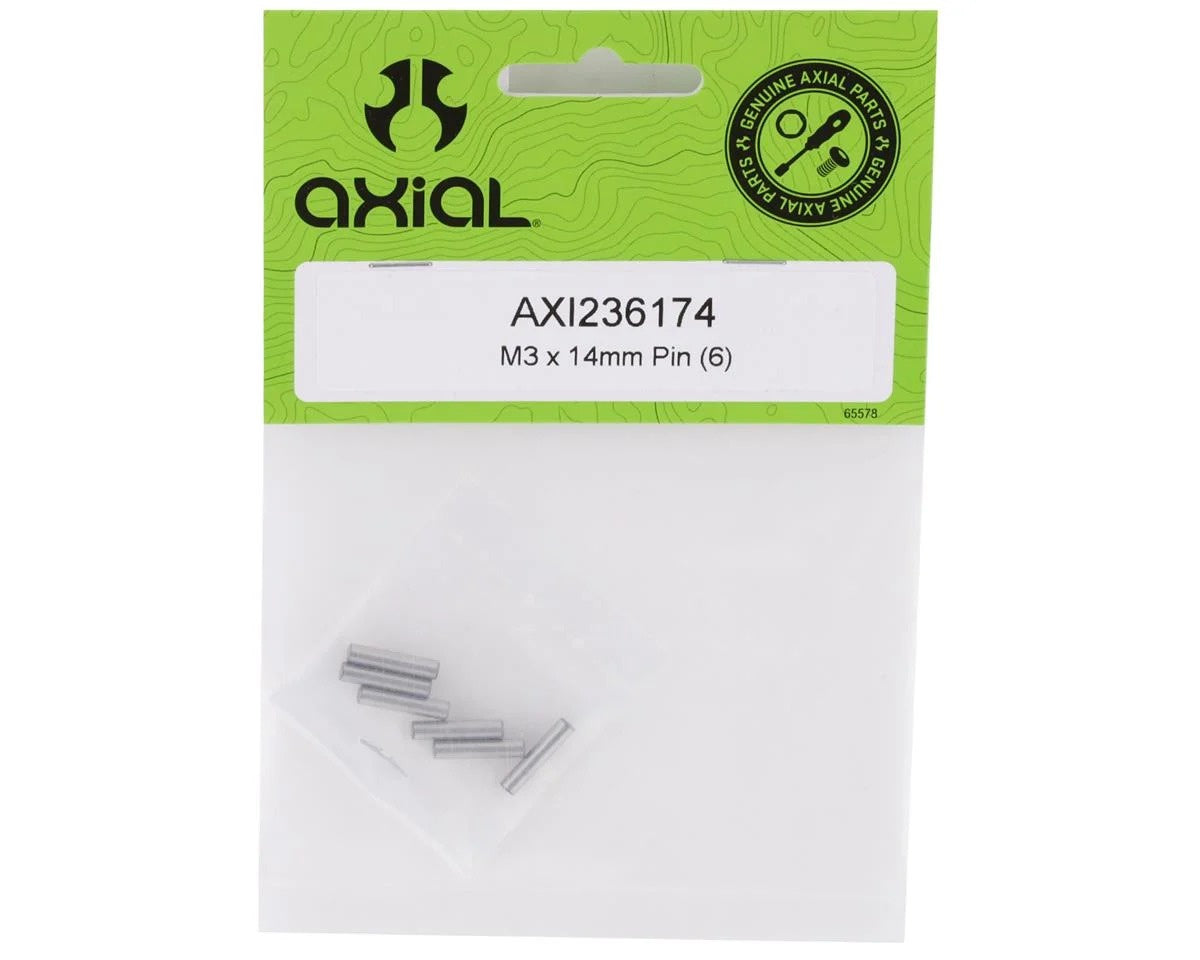 M3 x 14mm Pin Set (6) (AXI236174)