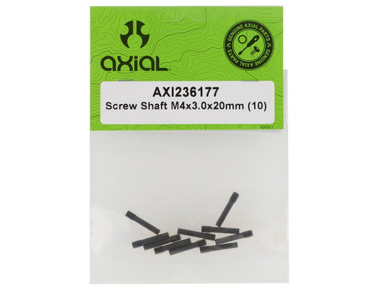 Screw Shaft M4x3.0x20mm 10-Pack (AXI236177)