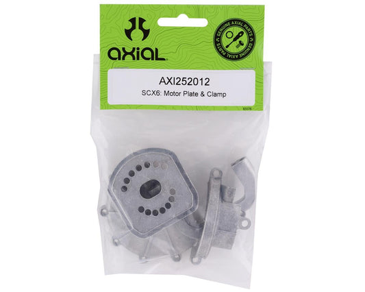 SCX6 Motor Plate and Clamp (AXI252012)