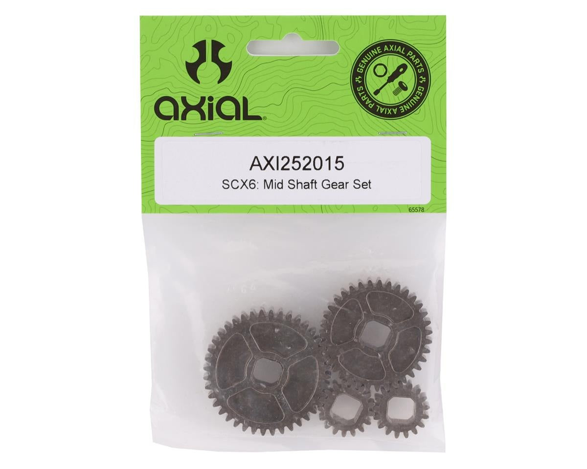 SCX6 Mid Shaft Gear Set (AXI252015)