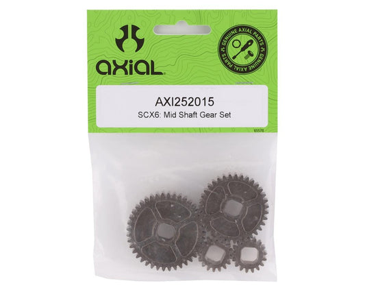 SCX6 Mid Shaft Gear Set (AXI252015)