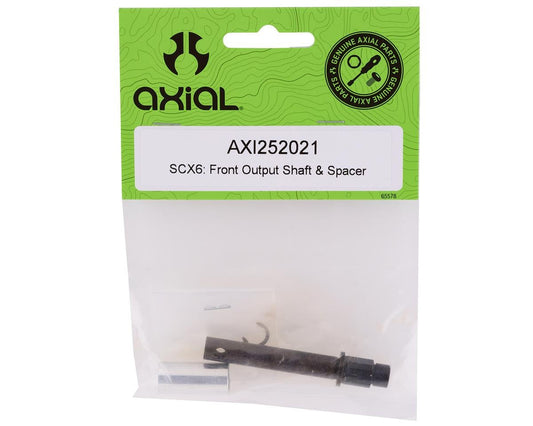 SCX6 Front Output Shaft & Spacer (AXI252021)