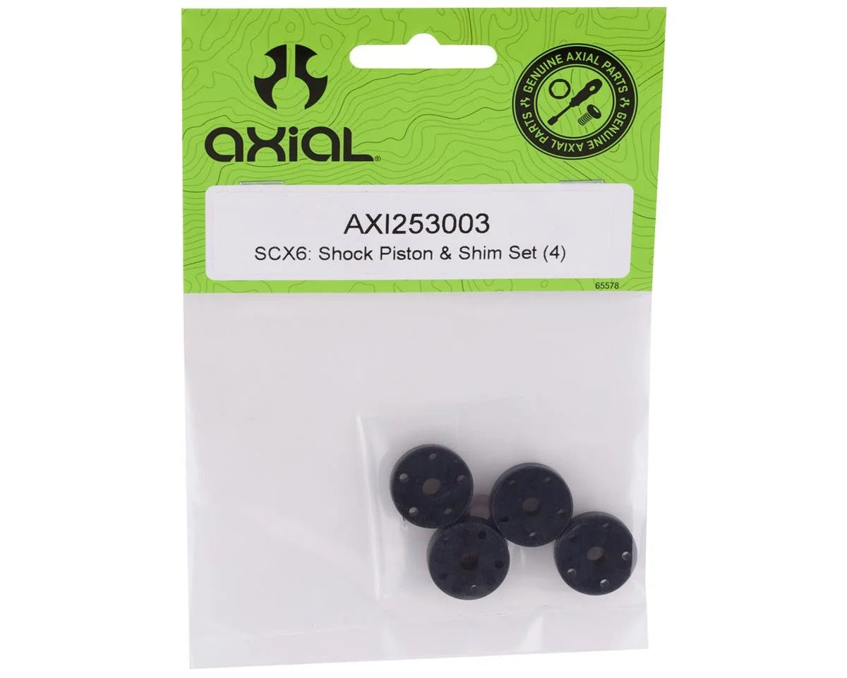 SCX6 Shock Piston & Shim Set (AXI253003)