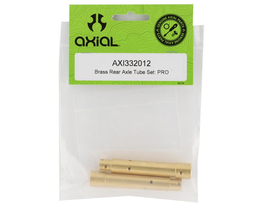 Brass Rear Axle Tube Set 82g for RC Vehicles (AXI332012)