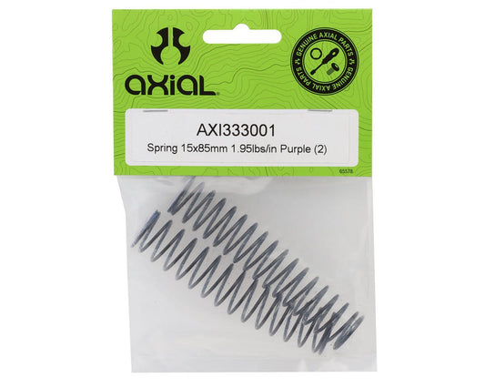 15x85mm Purple Springs 1.95lbs/in (2 Pack) (AXI333001)
