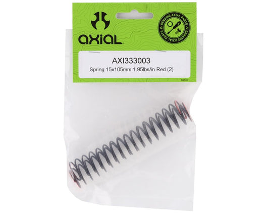 Spring 15x105mm Red (Pack of 2) (AXI333003)