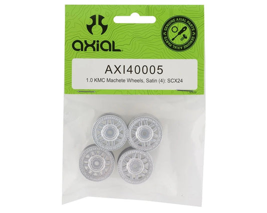 1.0 KMC Machete Wheels Satin for SCX24 (AXI40005)