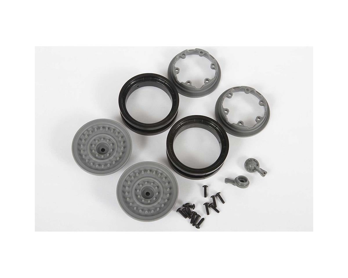 1/10 MW19 1.9 Beadlock Wheels Gray (2) (AXI43005)