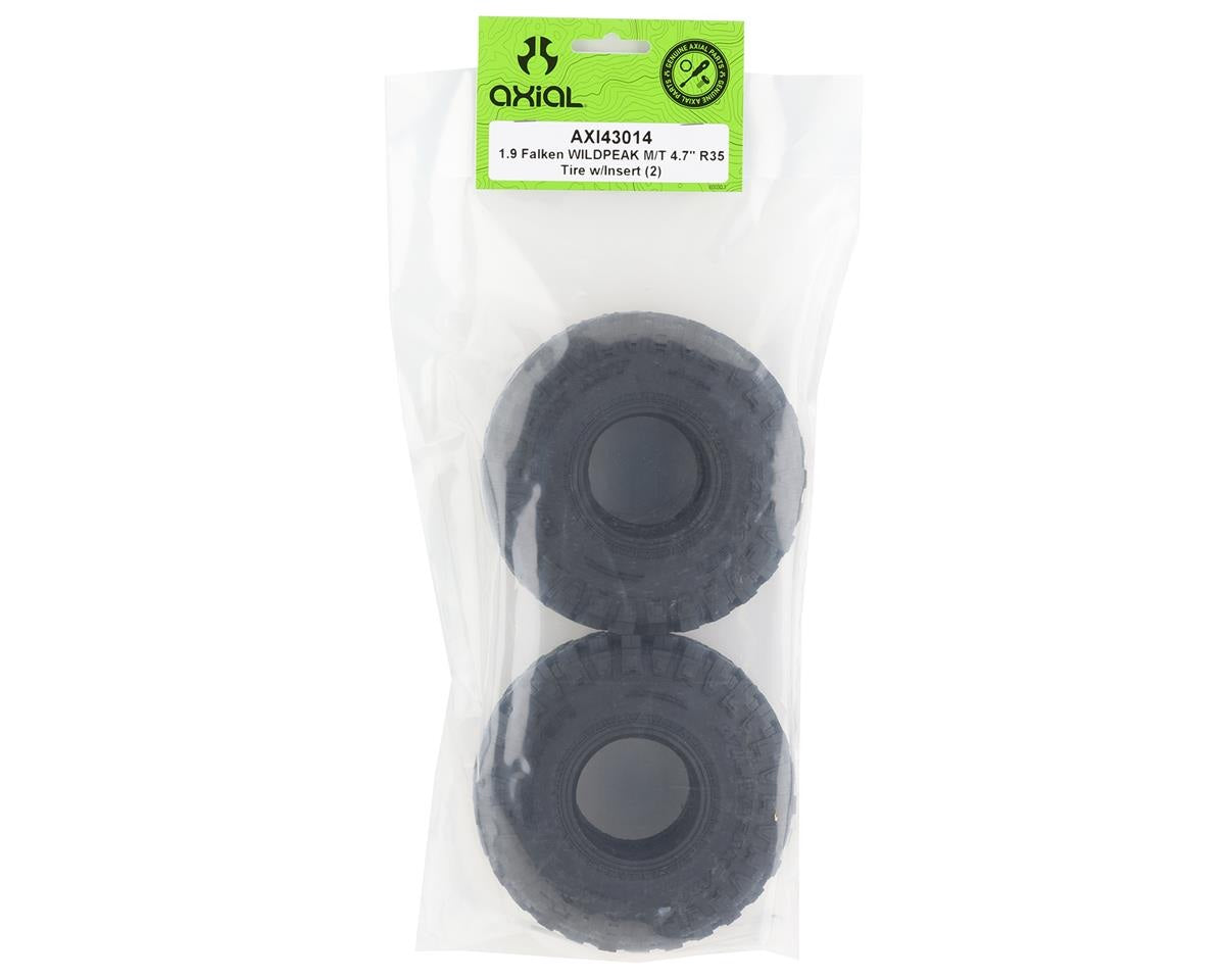 1.9 Falken Wildpeak M/T Tires with Inserts (4.7 Diameter) (AXI43014)
