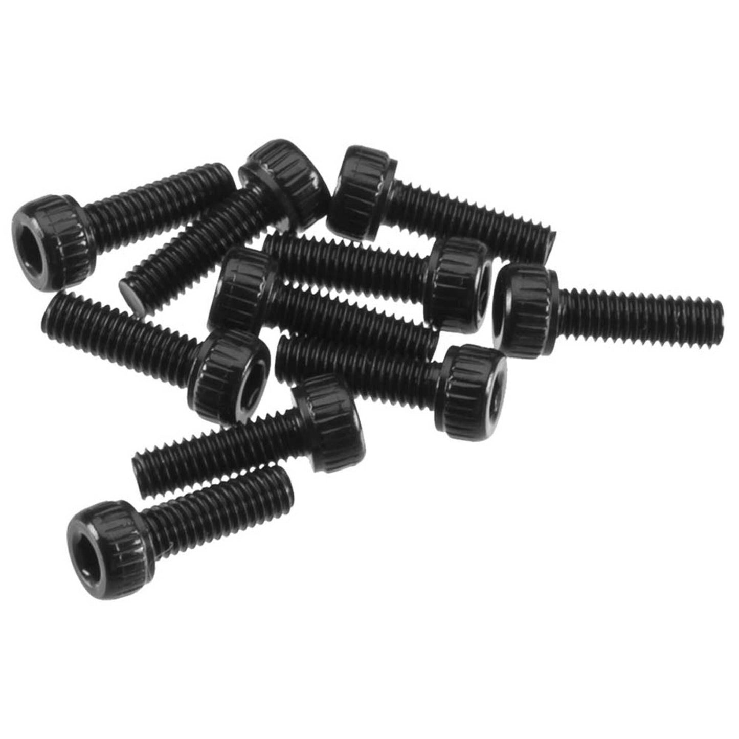 Cap Head 2.6x8mm Black Screws Pack of 10 (AXIC0023)