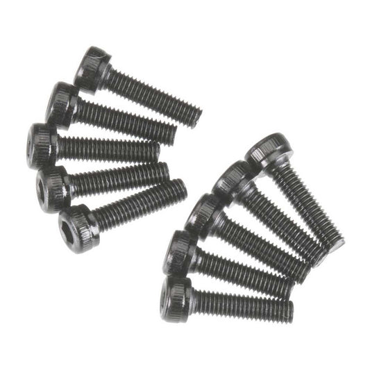 Cap Head M3x12mm Black Oxide Screws Pack of 10 (AXIC0086)