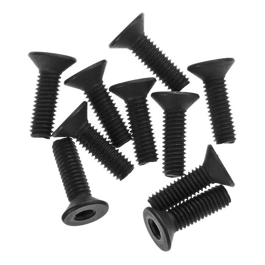 Hex Socket Flat Head 3x10mm Screws (Pack of 10) (AXIC1120)