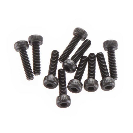 Cap Head M2x8mm Black Screws Pack of 10 (AXIC3066)