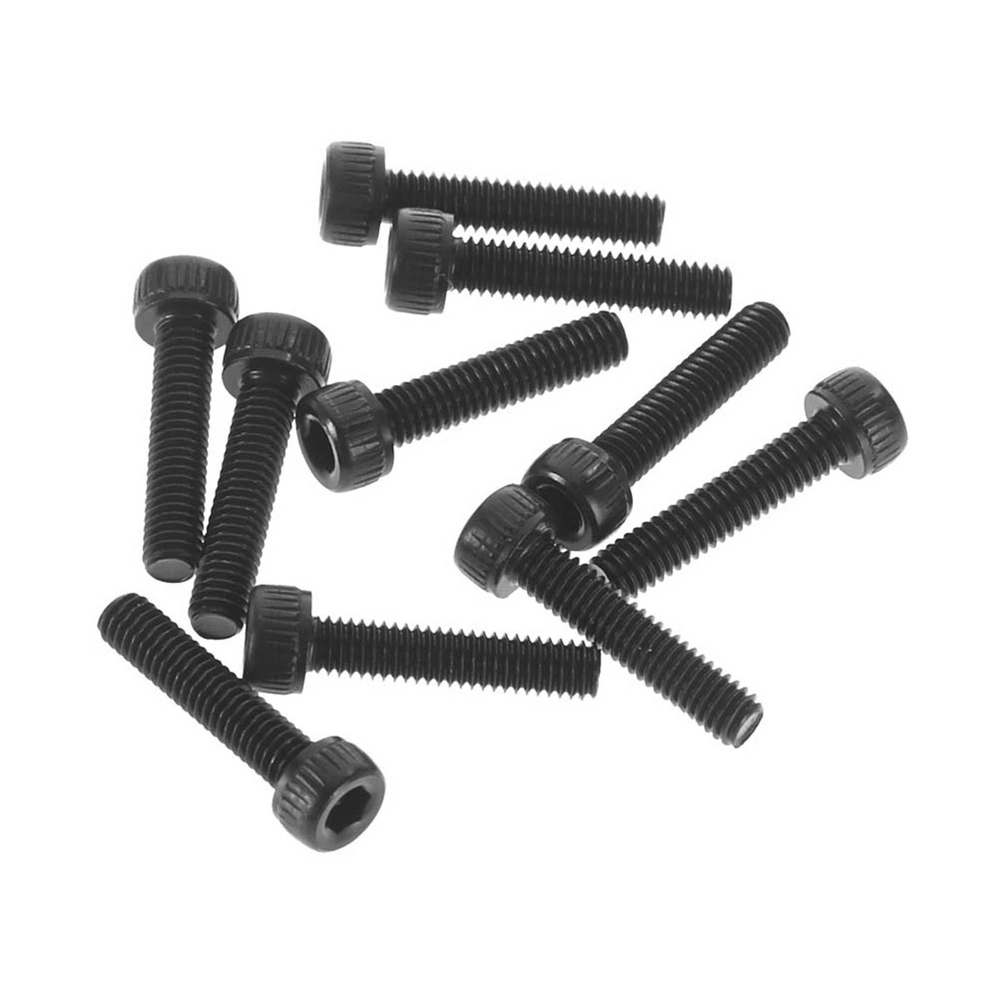 M2.6x12mm Black Cap Head Screw Pack of 10 (AXIC3399)