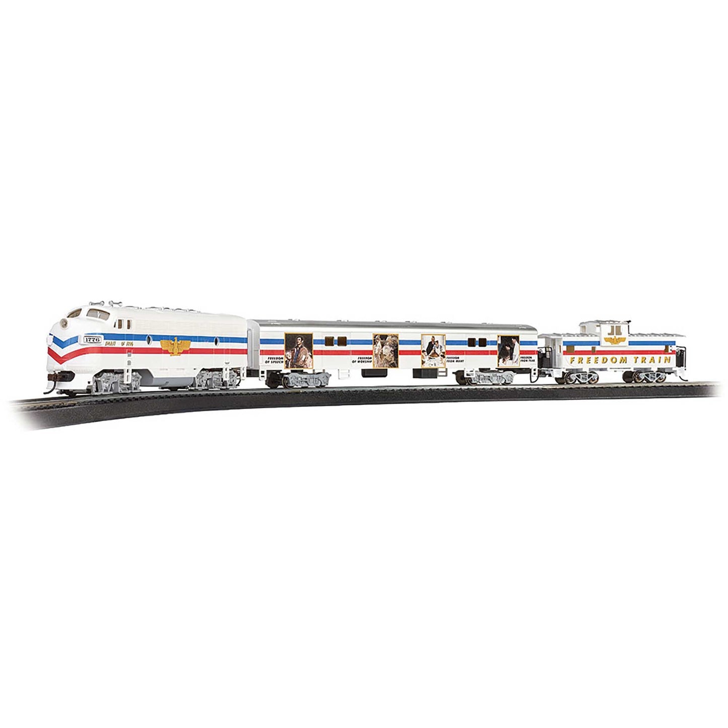 HO Norman Rockwell Freedom Train Set (BAC00767)