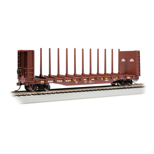 HO 52' Center-Beam Flat Car BNSF #615818 (BAC12905)