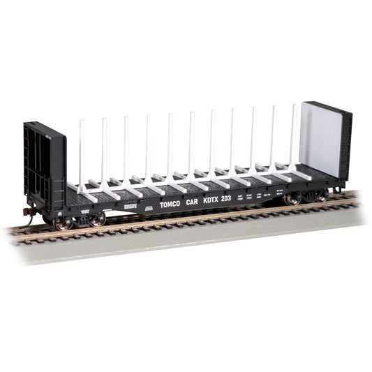 HO 52' Center-Beam Flatcar with Bulkheads (BAC12908)