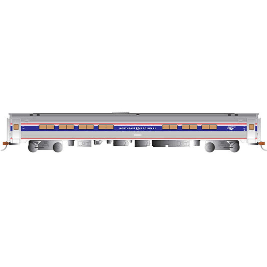 HO 85' Budd Amfleet I Business Amtrak NE Phase VI Model (BAC13118)
