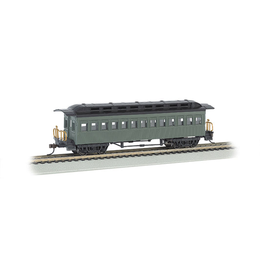 HO 1860-1880 Coach Undecorated Green (BAC13405)