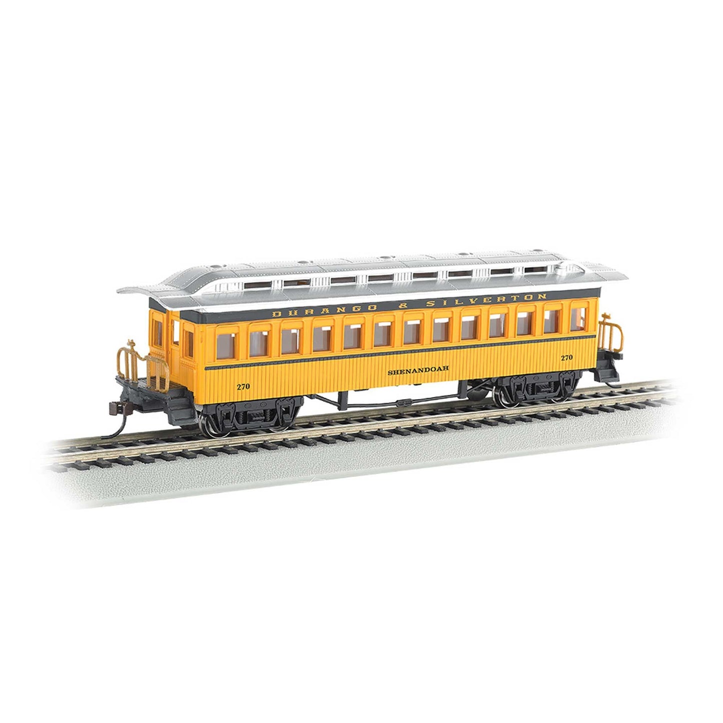 HO 1860-1880 Coach Durango & Silverton #257 (BAC13408)