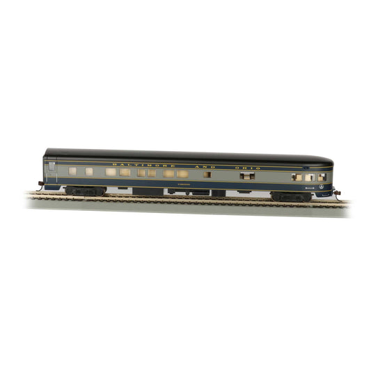 HO 85' Smooth Side Observation Car B&O (BAC14303)