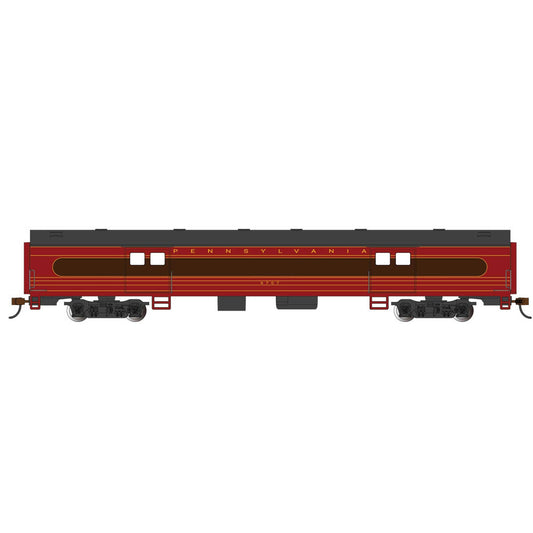 HO 72' SS Bag PRR #6707 Modernism Baggage Car (BAC14406)