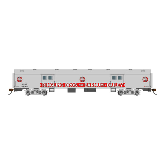 HO 72' Smooth-Side Baggage Generator Car - Ringling Bros. & Barnum & Bailey (BAC14412)