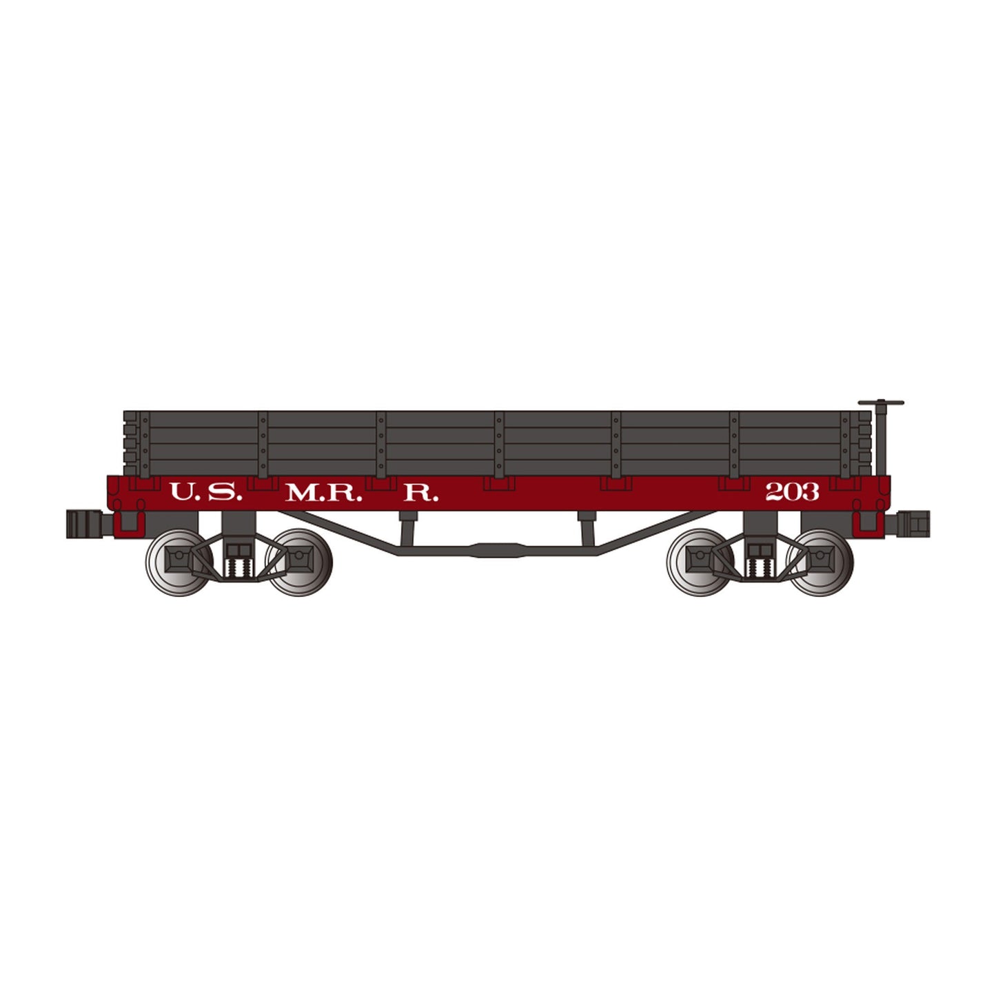 N Old Time Gondola for US Military Railroad (BAC15454)