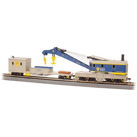 HO 250T Steam Crane and Boom Tender Delaware & Hudson (BAC16103)