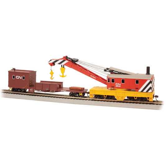 HO 250T Steam Crane Boom Tender Canadian National (BAC16104)