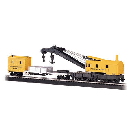 HO 250-Ton Steam Crane with Boom Tender (BAC16114)