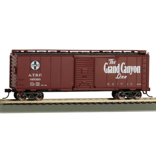HO 40' Map Box Car SF Grand Canyon (BAC16503)