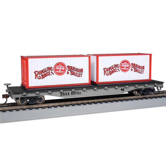 HO Ringling Flat Car #80701 (BAC16615)