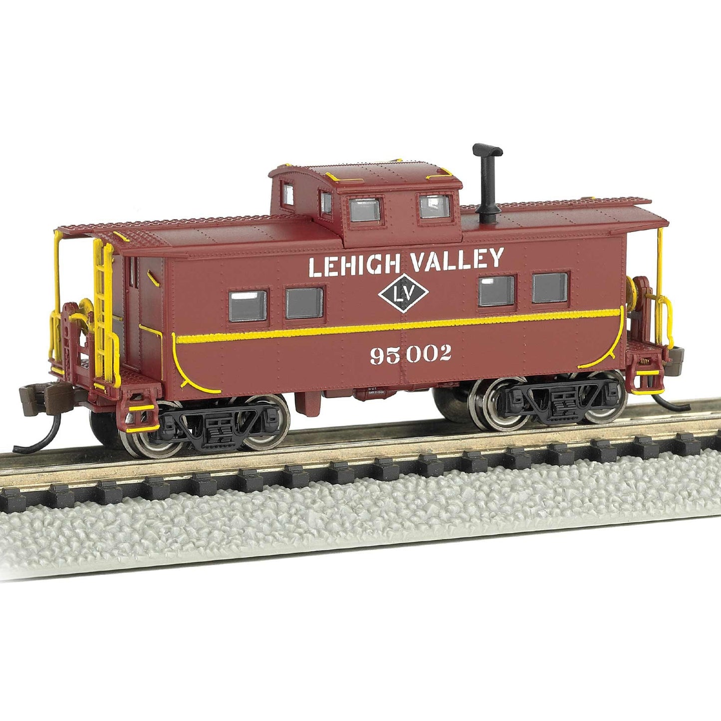 N Northeast Steel Caboose Lehigh Valley #95002 (BAC16867)