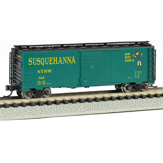N 40' Steel Box Car NYS&W (BAC17058)