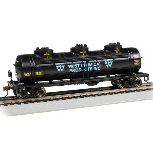 HO 40' 3-Dome Tank Car for Chemical Products (BAC17116)