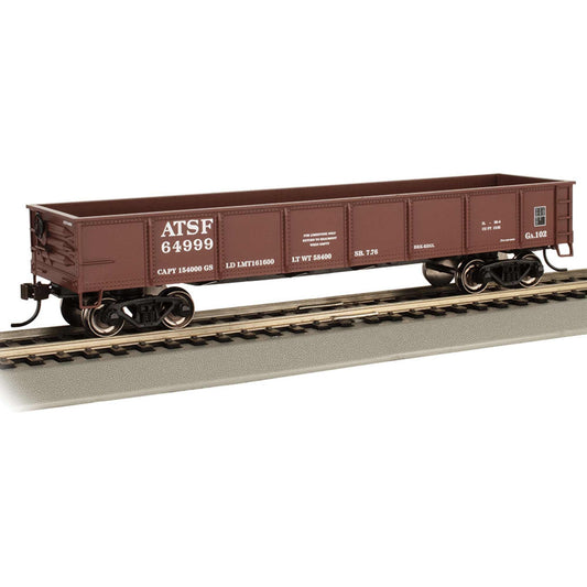 HO 40' Gondola Santa Fe #64999 Oxide Red (BAC17217)