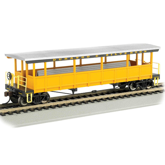HO Open Excursion Car Durango & Silverton (BAC17432)