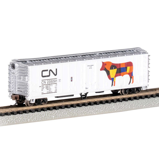 ACF 50' Steel Reefer Canadian National #235091 N Scale (BAC17963)