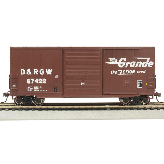 HO HC Box with Sliding Door D&RGW (BAC18204)