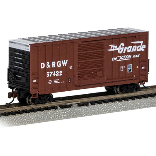 Rio Grande #67422 Brown Hi-Cube Box Car (BAC18253)