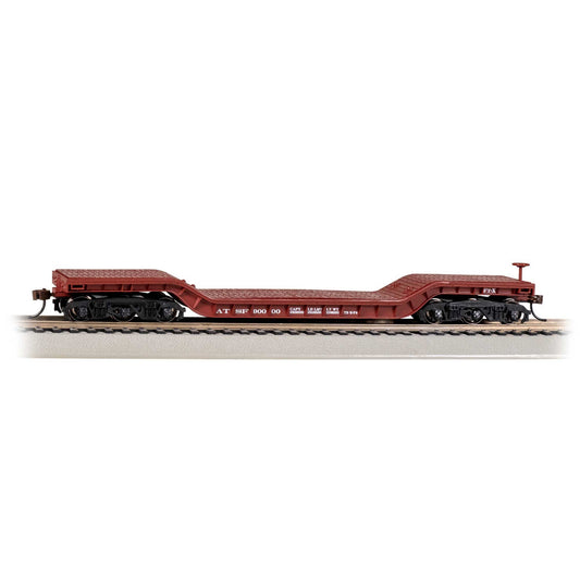 HO 52' Center-Depressed Flat Car - Santa Fe #90000 (BAC18337)