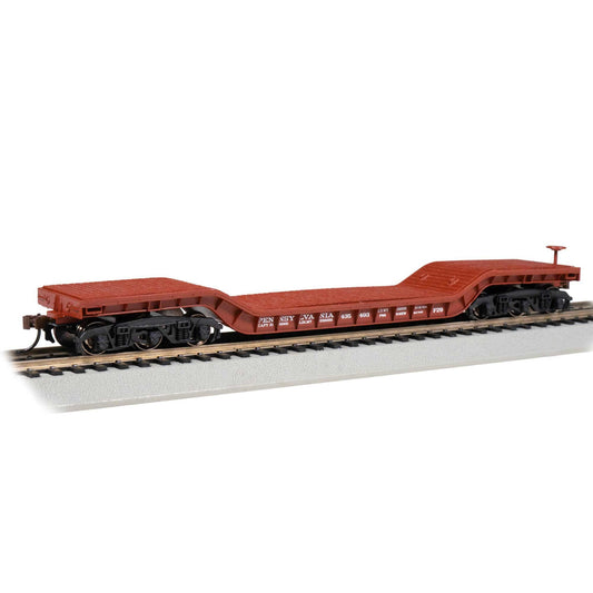 HO 52 Center Depressed Flat Car Pennsylvania #435493 (BAC18339)