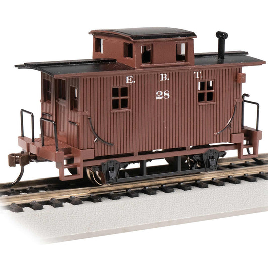 HO Old-Time Bobber Caboose East Broad Top #28 (BAC18409)