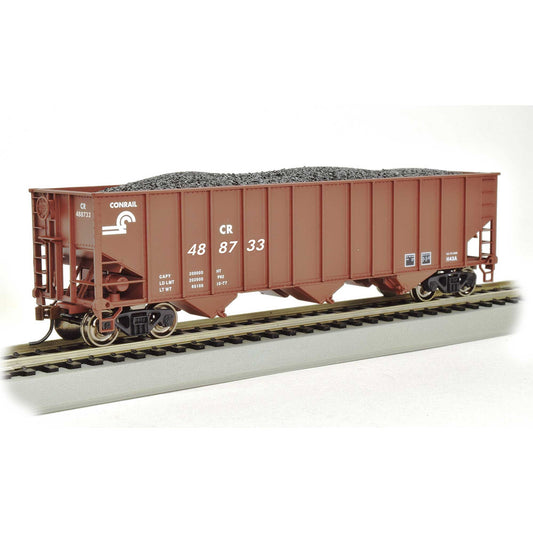 HO 100-Ton Bethlehem Steel Three Bay Hopper - Conrail #488733 (BAC18720)