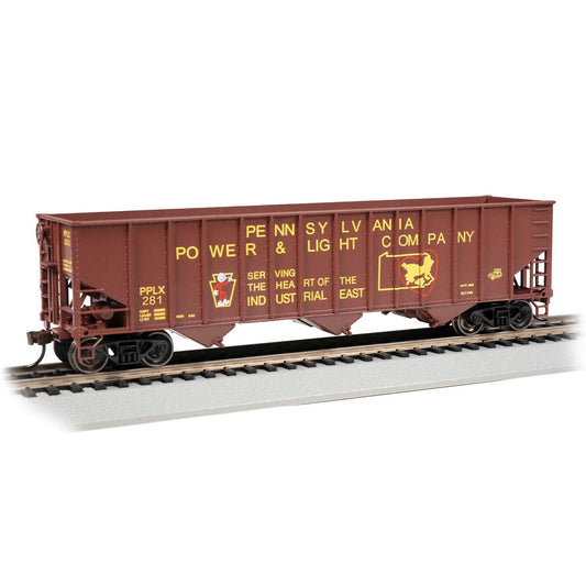 HO 100-Ton Bethlehem Steel Three Bay Hopper - Pennsylvania Power & Light #281 (BAC18725)
