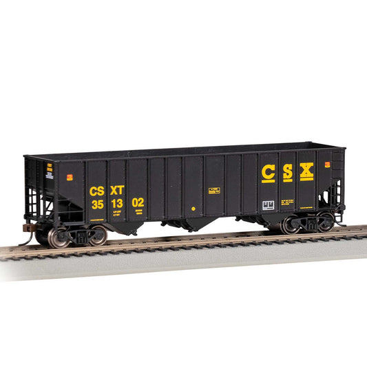 Bethlehem Steel 100-Ton Three Bay Hopper CSX #351302 (Ease Up) HO Scale (BAC18726)