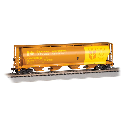 HO Canadian 4 Bay Cylindrical Grain Hopper (BAC19105)