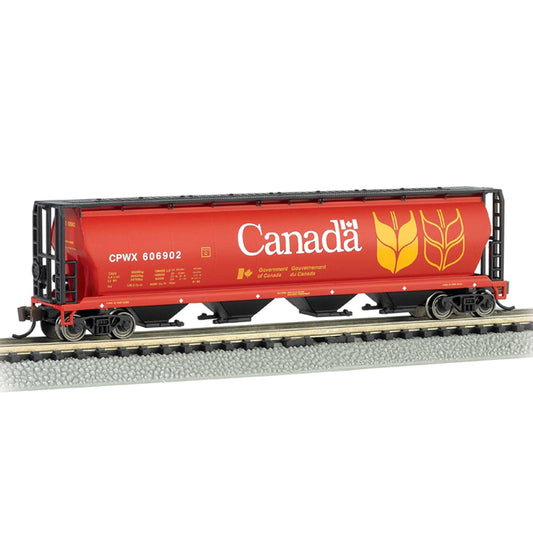 N 4-Bay Cylindrical Hopper Canada Grain (BAC19181)